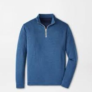 PETER MILLAR CROWN SPORT MEN'S WARMTH MICROFLEECE 1/4 -ZIP SIZE XL